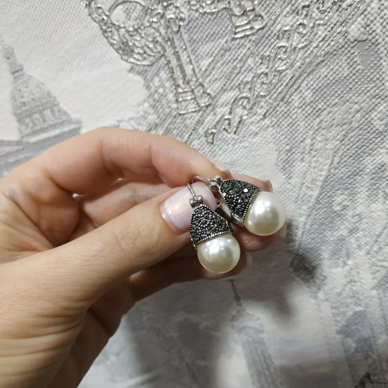 Hoop Earrings Women Round Inmi - огляд і ціна Vintage Fashion Faire