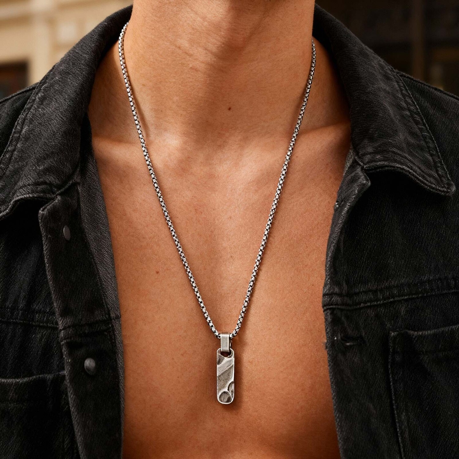 Small Dogtag Pendant Necklaces - огляд і ціна Vintage Fashion Tags