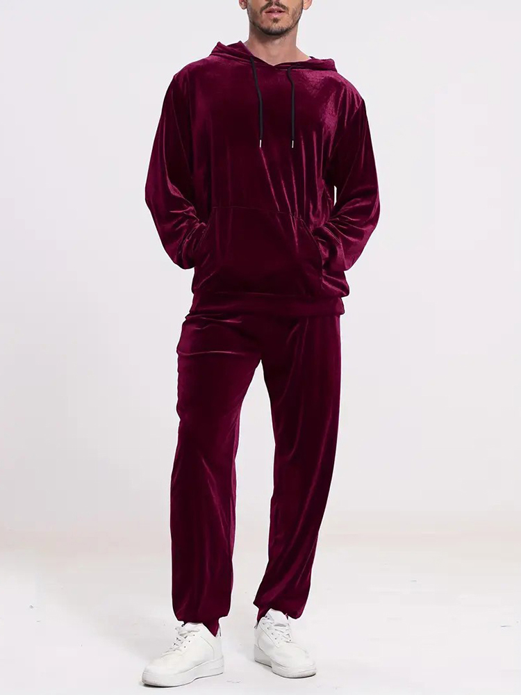 Fashion Solid Color Velvet Two - огляд і ціна Vintage Fashion Mens