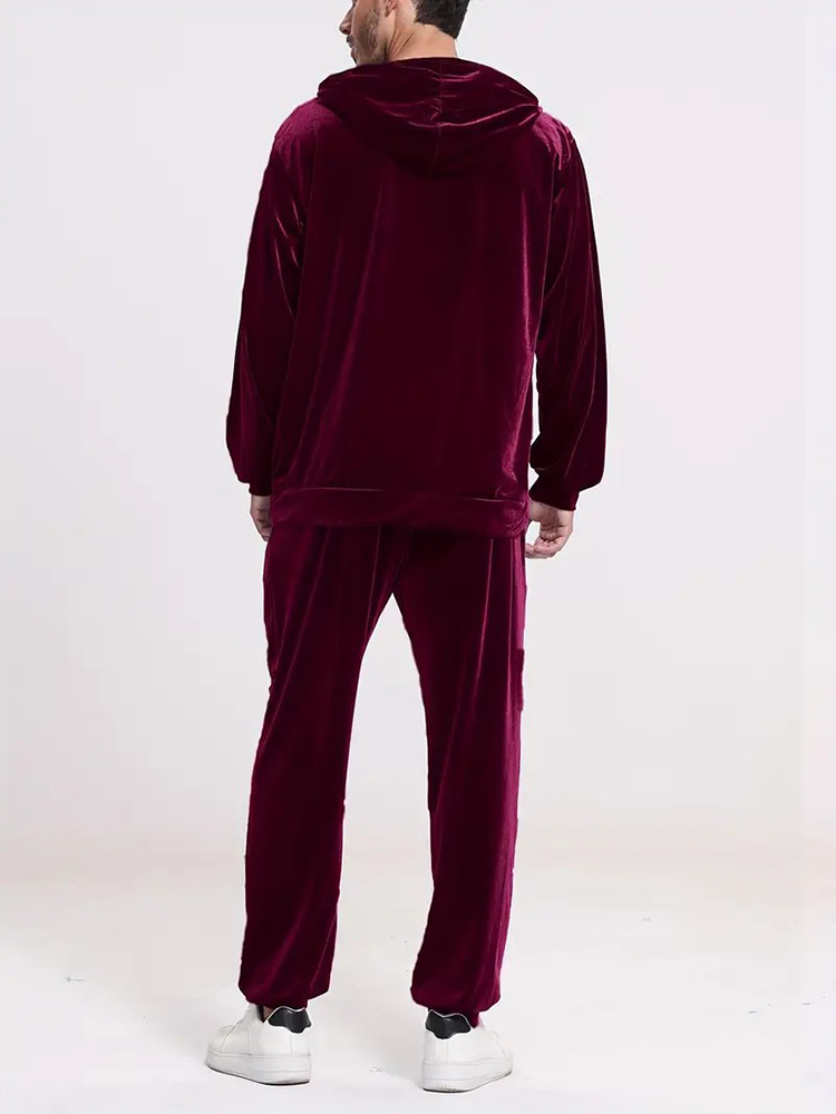Fashion Solid Color Velvet Two - огляд і ціна Vintage Fashion Mens