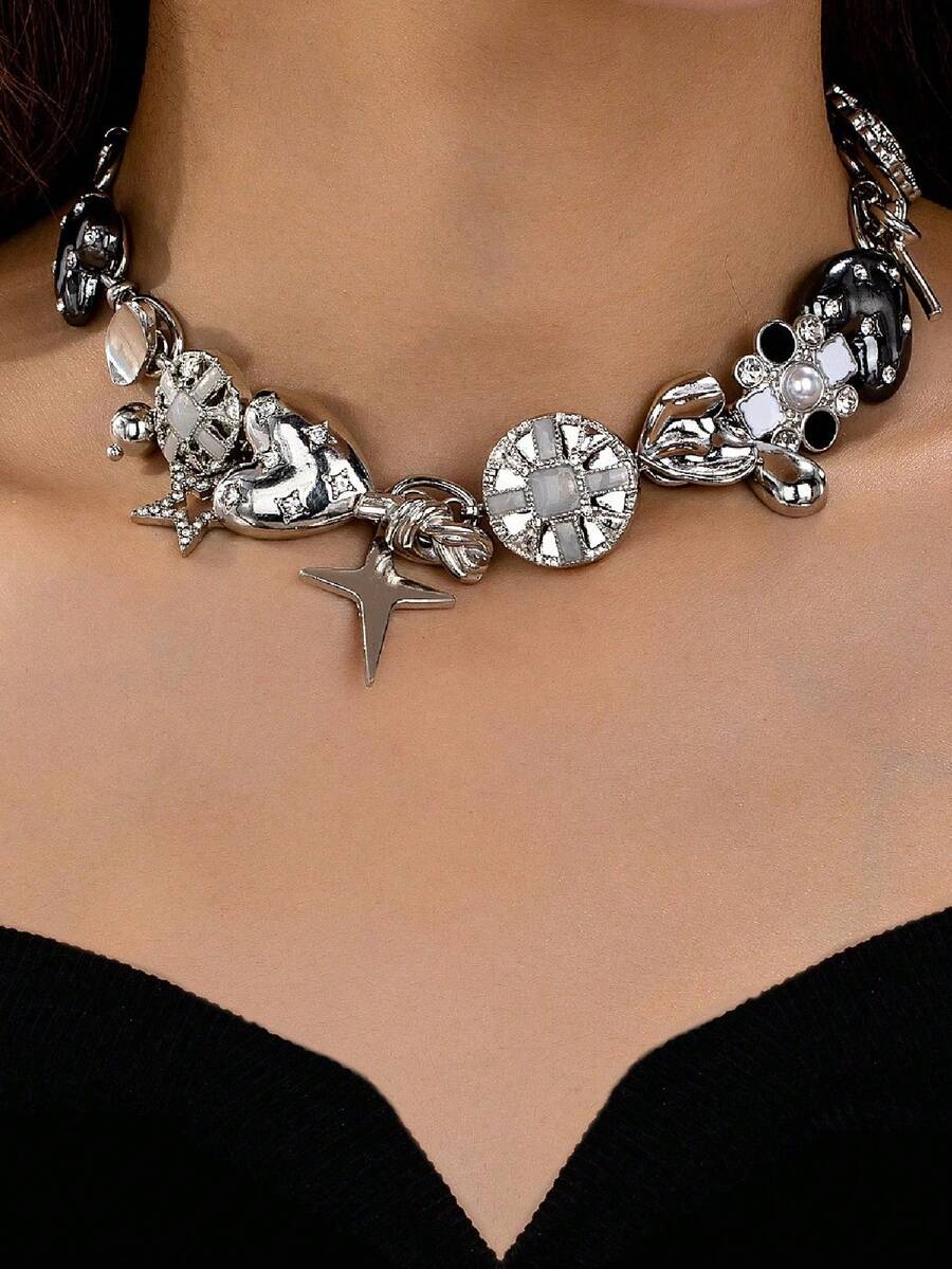 1pc Vintage Punk Rock Vibe Met - огляд і ціна Vintage Vibes Fashion