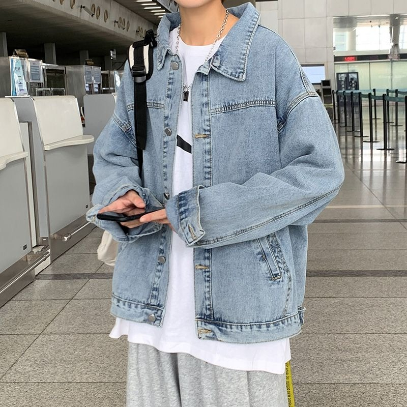Winter 2025 Male Jean Coats Cl - огляд і ціна Patchwork Jean Jacket