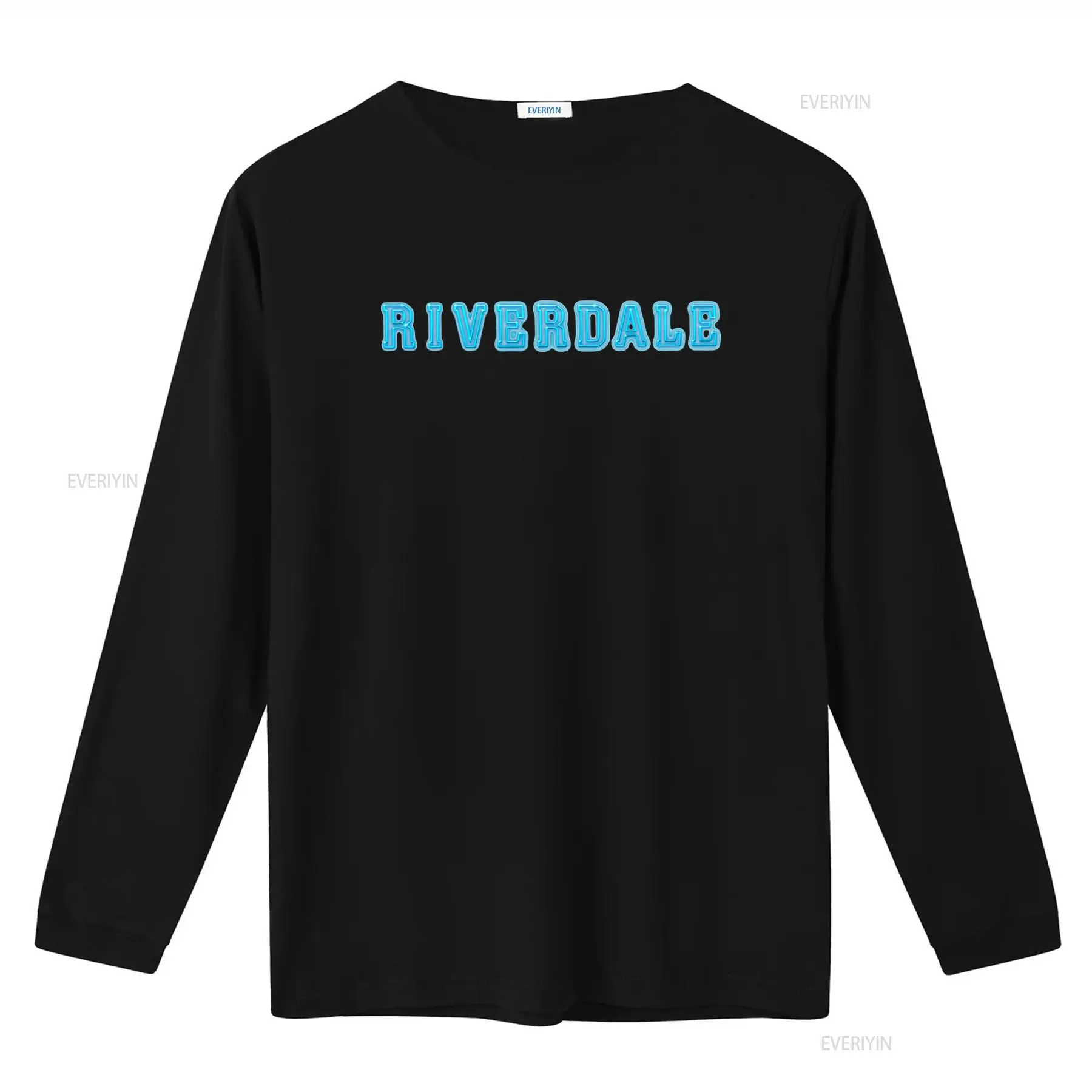 Riverdale Logo Neon Blue Print - огляд і ціна Vintage Fashion Logos