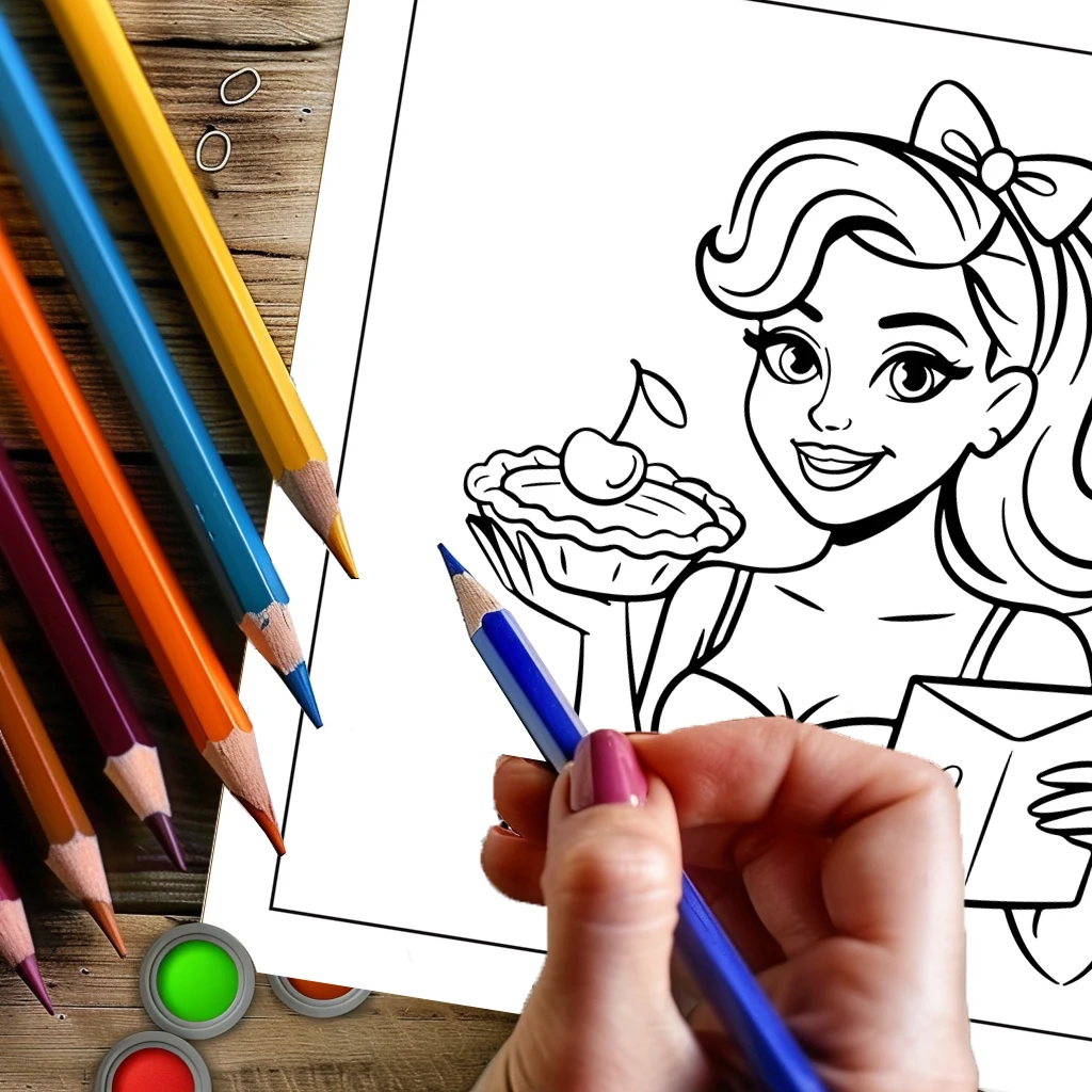 Vintage Model Coloring Book fo - огляд і ціна Vintage Fashion Coloring Book