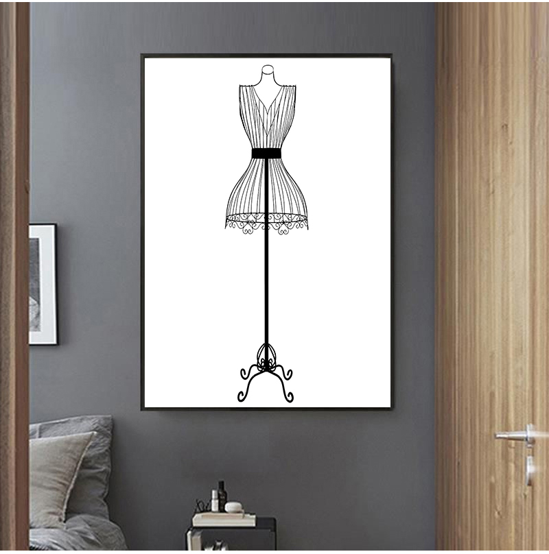 Sewing Print Fashion Wall Art  - огляд і ціна Vintage Vogue Fashion Poster