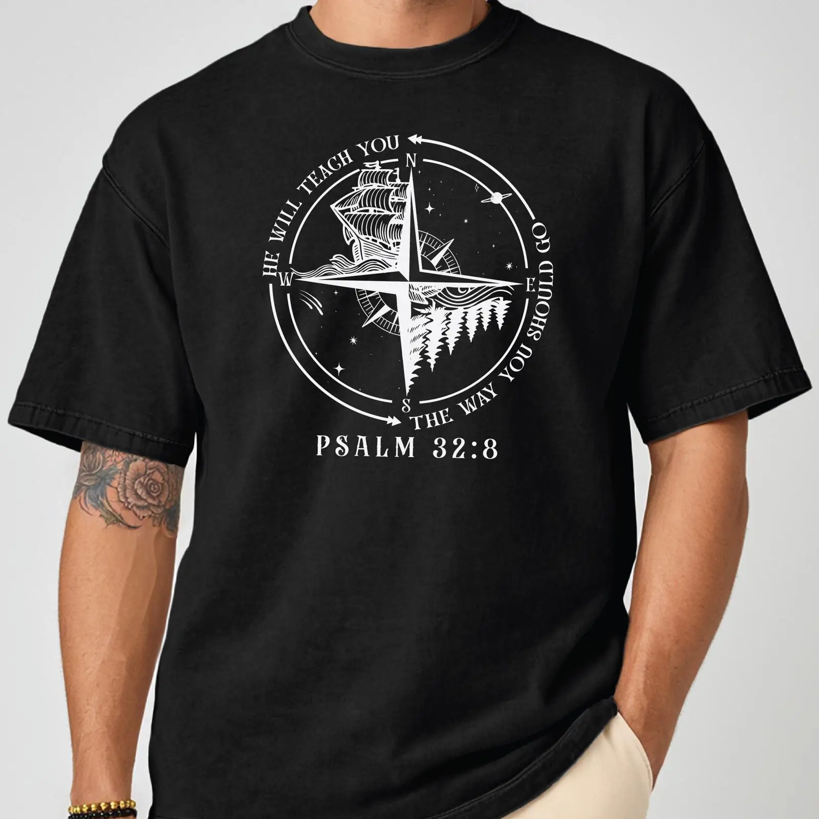 God Guides Christian T Shirt f - огляд і ціна Vintage Fashion Guide