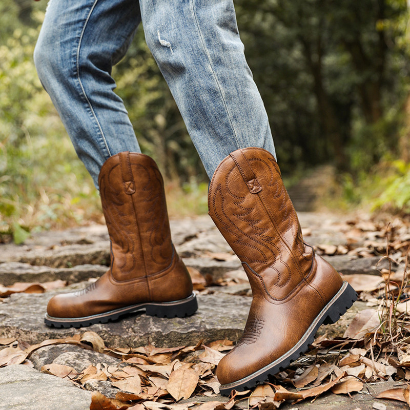 Men's Boots Classic Handmade E - огляд і ціна Vintage Fashion Mens