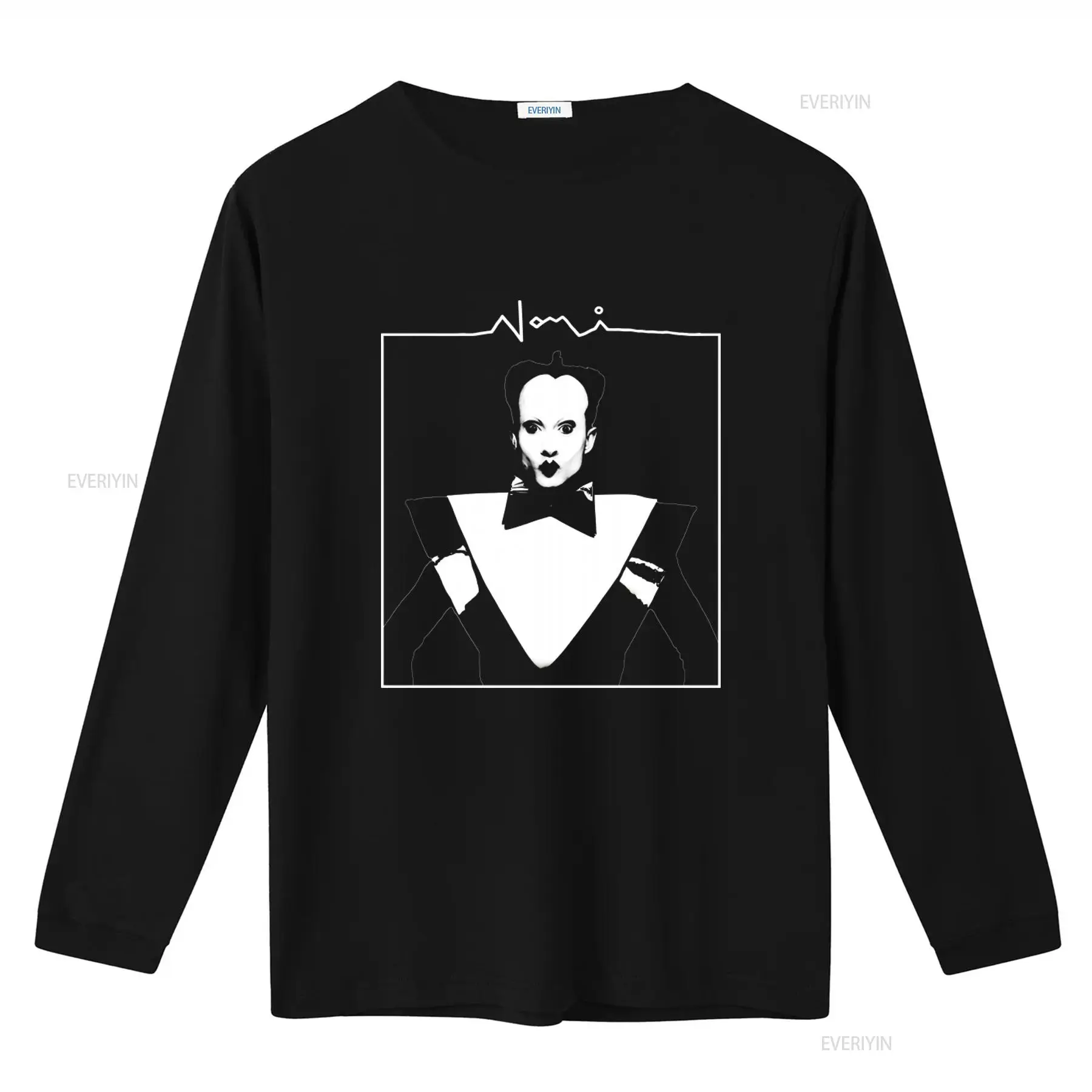 Klaus Nomi Face Print Men's T  - огляд і ціна Vintage Fashion Look