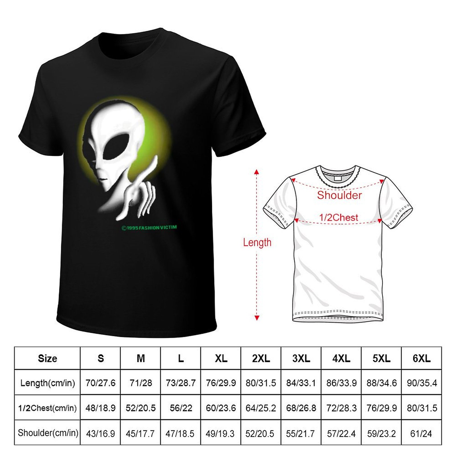 1995 ALIEN Vintage Glow In The - огляд і ціна Vintage Fashion Victim