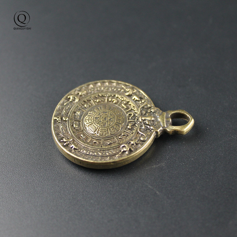 Vintage Brass Buddhist Tantra  - огляд і ціна Vintage Fashion Tags