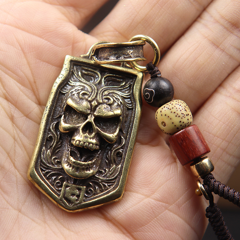 Vintage Skull Head Hanging Tag - огляд і ціна Vintage Fashion Tags