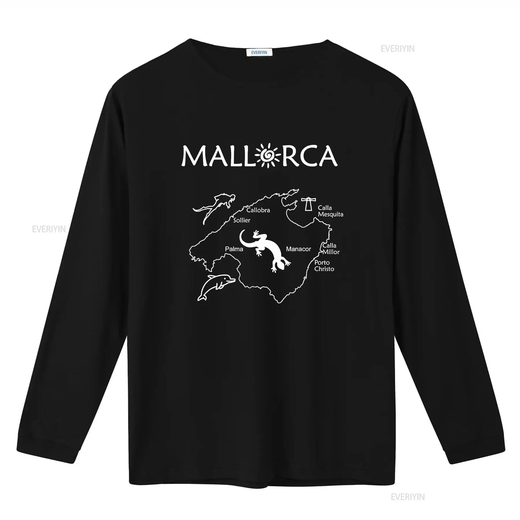 Mallorca Map T Shirt Your trav - огляд і ціна Vintage Fashion Guide