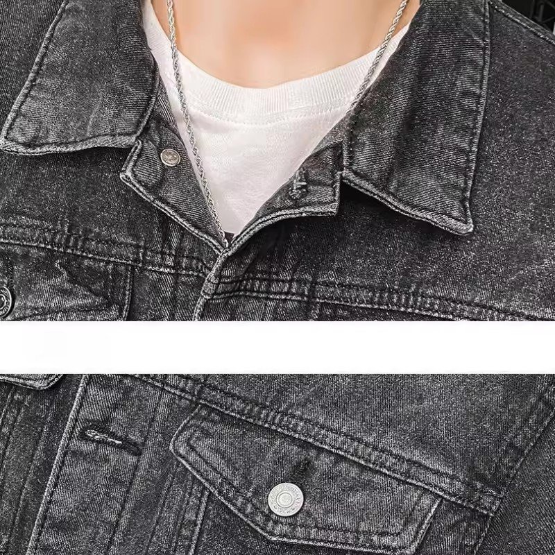 America Vintage Heavy Wolf Emb - огляд і ціна Patchwork Jean Jacket
