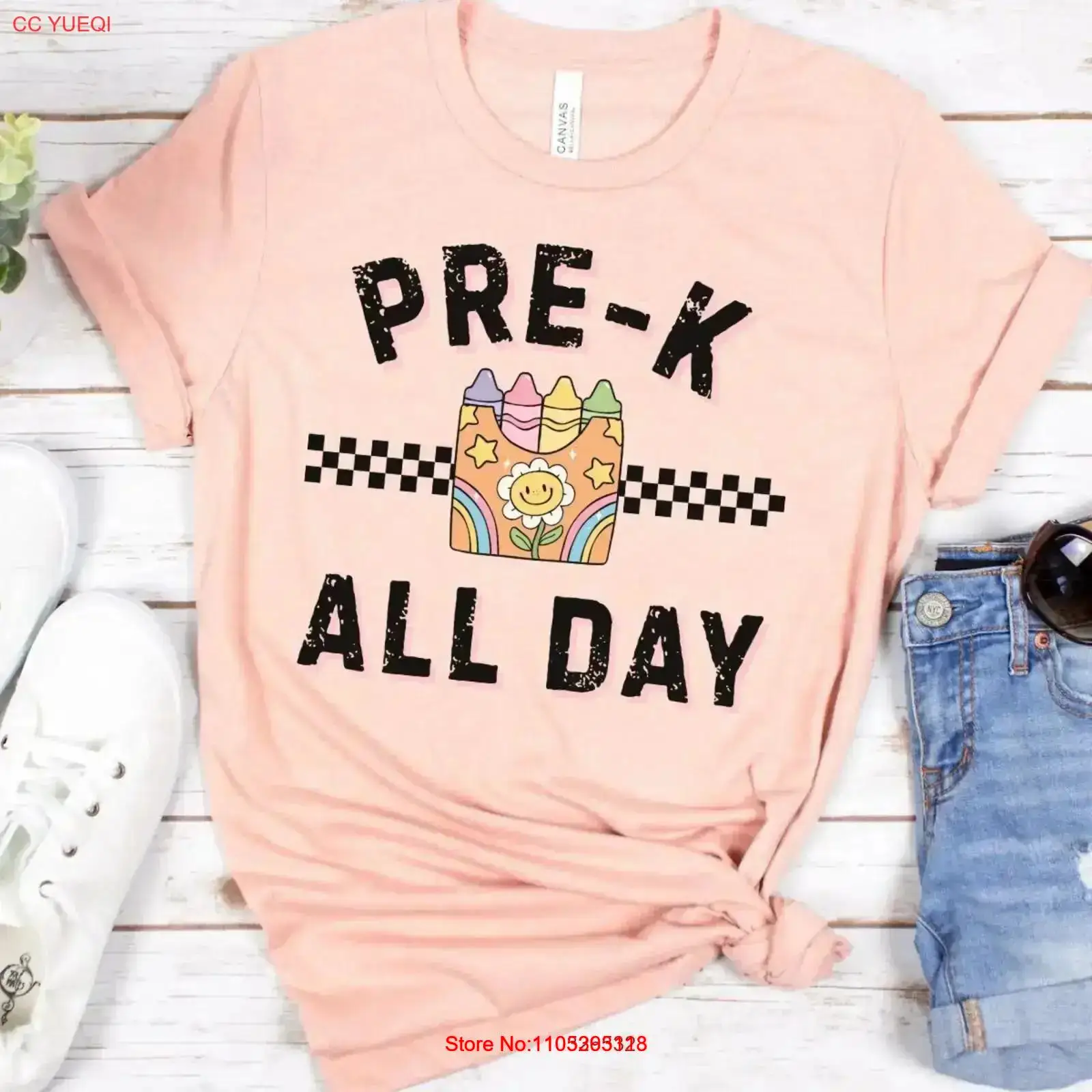 Teacher Vibes Pre K Education  - огляд і ціна Vintage Vibes Fashion
