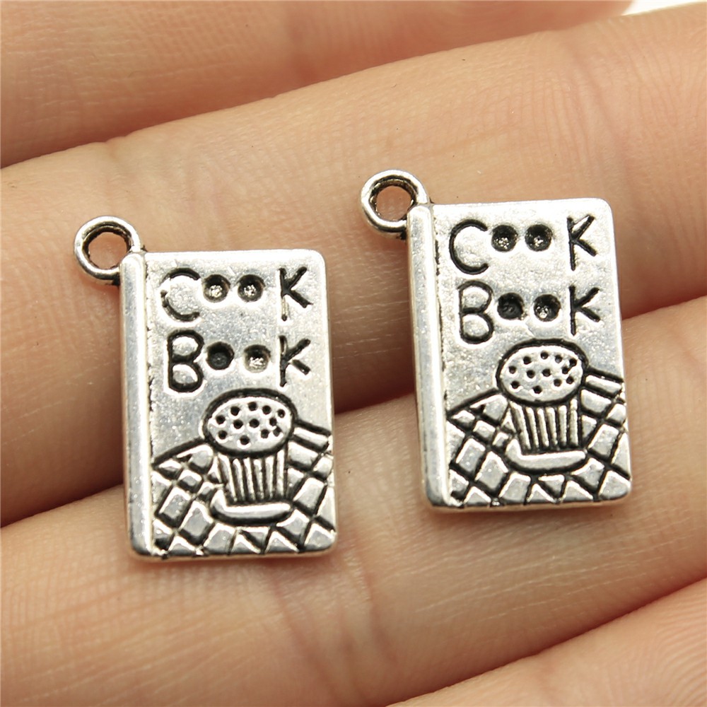 WYSIWYG 10pcs 17x11mm Cook Boo - огляд і ціна Vintage Fashion Coloring Book