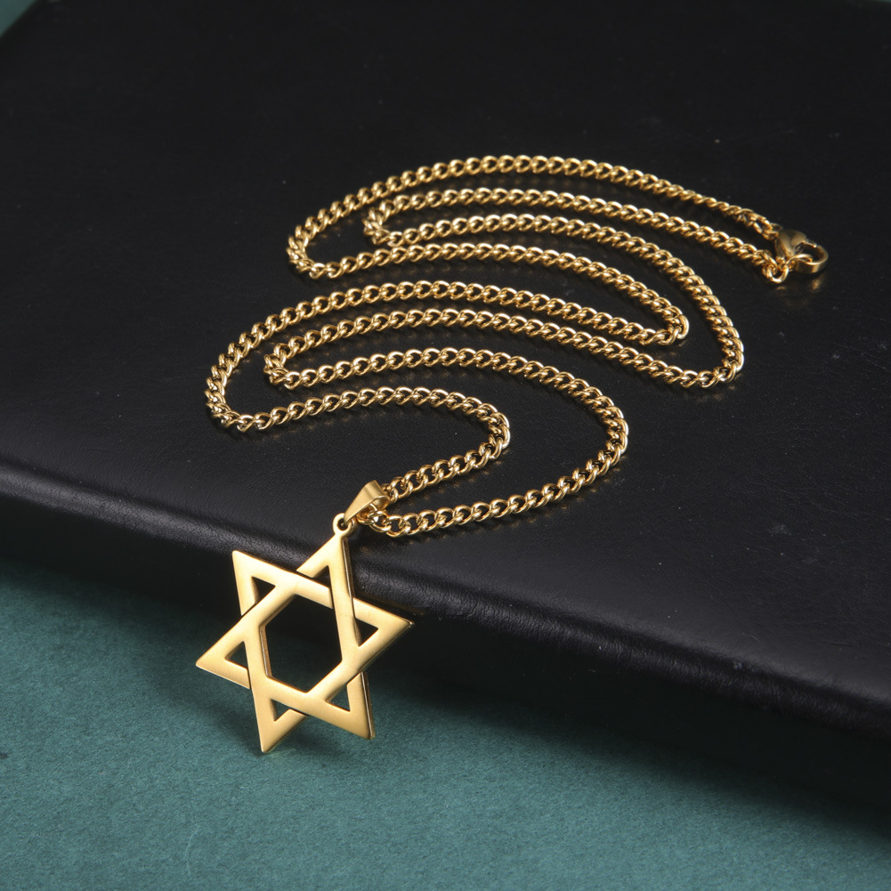 Stainless Steel Star of David  - огляд і ціна Vintage Fashion Necklace