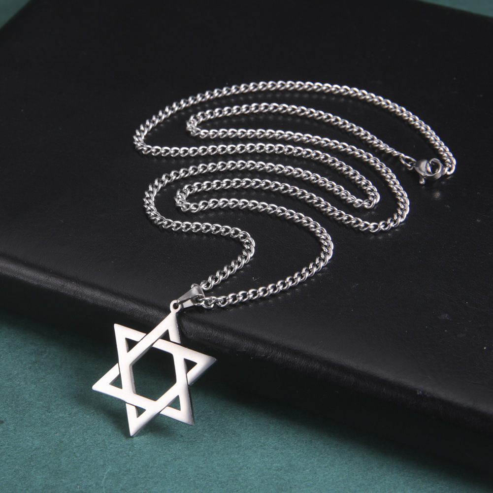Stainless Steel Star of David  - огляд і ціна Vintage Fashion Necklace