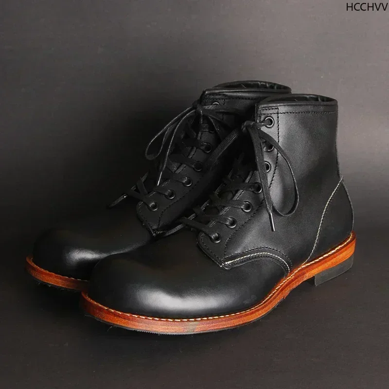 Vintage Men Goodyear-Welted Ge - огляд і ціна Vintage Fashion Mens
