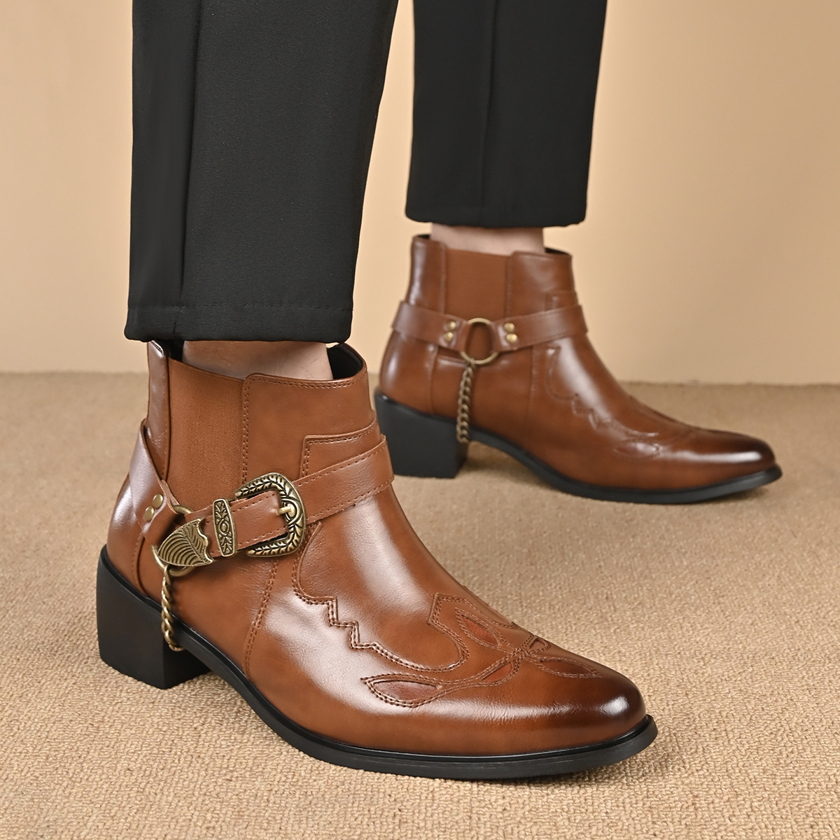Fashion 2026 Men's Vintage Cow - огляд і ціна Vintage Fashion Mens