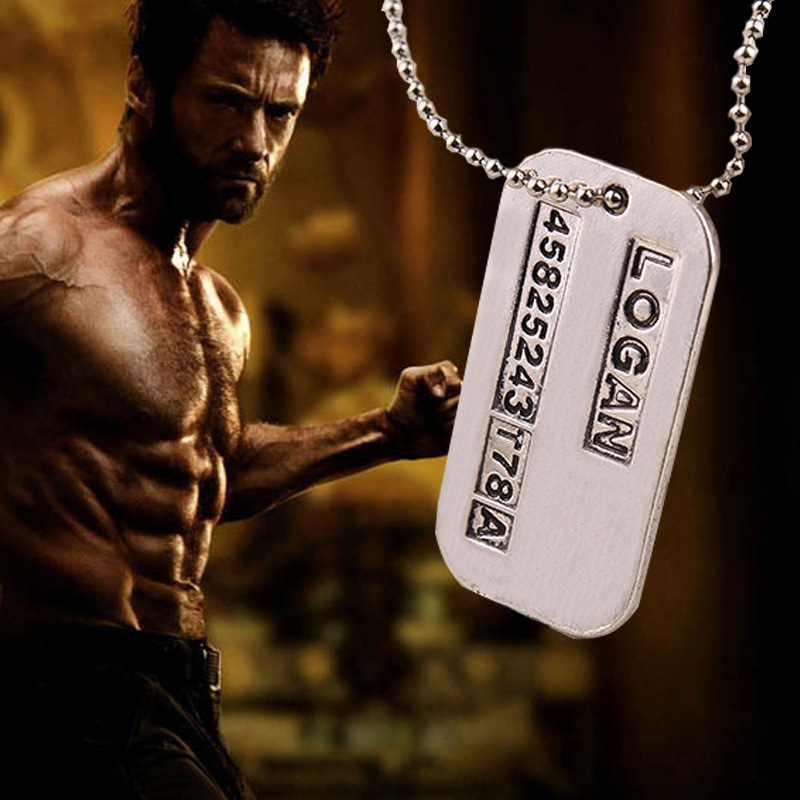 X Men Necklace Logan Hugh Jack - огляд і ціна Vintage Fashion Tags
