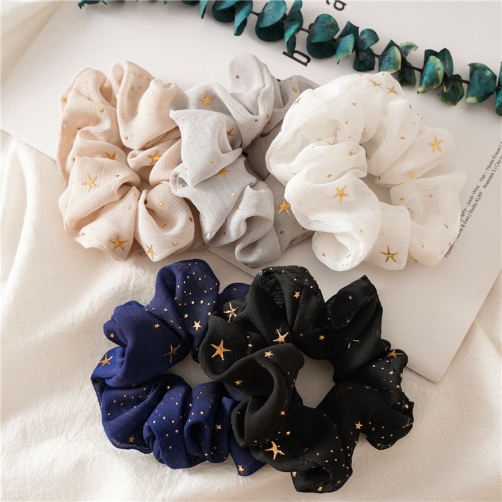 1/5pcs Print Scrunchie Dreamy  - огляд і ціна Vintage Fashion Look