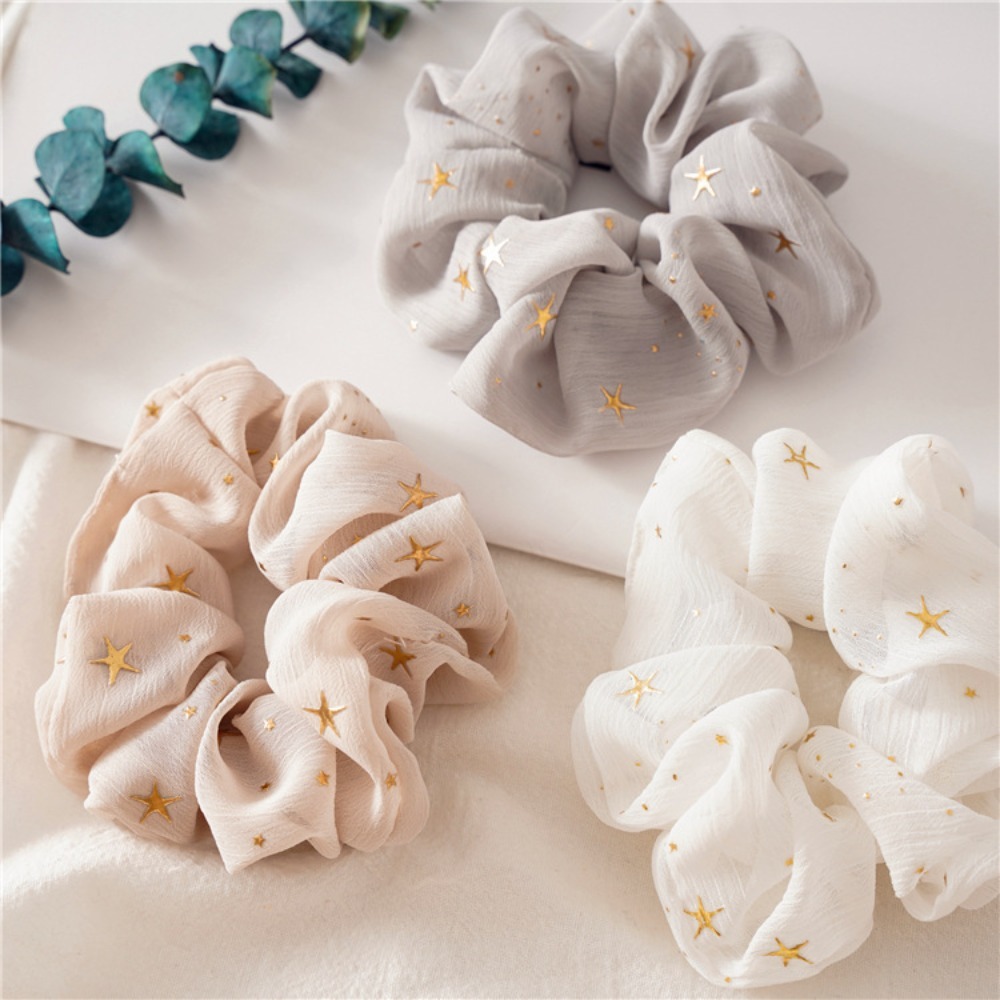 1/5pcs Print Scrunchie Dreamy  - огляд і ціна Vintage Fashion Look
